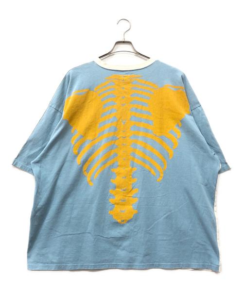 KAPITAL（キャピタル）KAPITAL (キャピタル) 天竺 2TONE BIGポケT ホワイト サイズ:3の古着・服飾アイテム