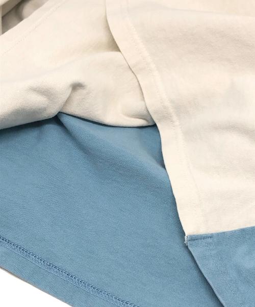 KAPITAL（キャピタル）KAPITAL (キャピタル) 天竺 2TONE BIGポケT ホワイト サイズ:3の古着・服飾アイテム