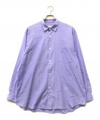 COMOLIコモリ）の古着「新型コモリシャツ」｜パープル