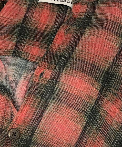 OUR LEGACY（アワーレガシー）OUR LEGACY (アワーレガシー) BORROWED SHIRT レッド サイズ:50の古着・服飾アイテム