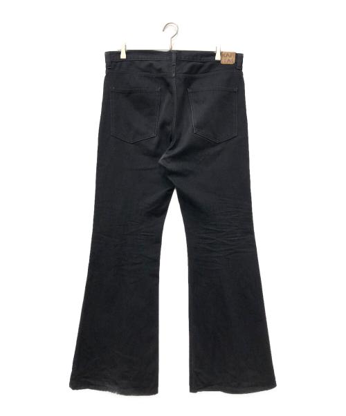 KAPITAL（キャピタル）KAPITAL (キャピタル) Bootcut pants ブラック サイズ:W36の古着・服飾アイテム