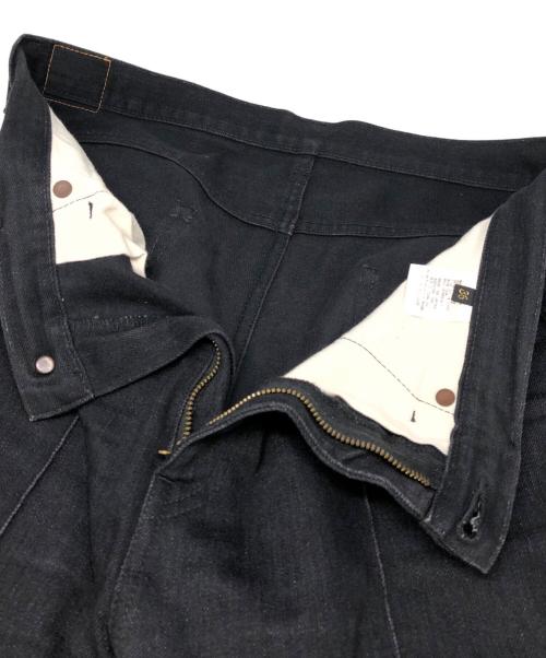 KAPITAL（キャピタル）KAPITAL (キャピタル) Bootcut pants ブラック サイズ:W36の古着・服飾アイテム