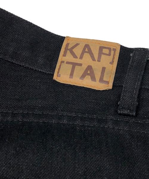 KAPITAL（キャピタル）KAPITAL (キャピタル) Bootcut pants ブラック サイズ:W36の古着・服飾アイテム