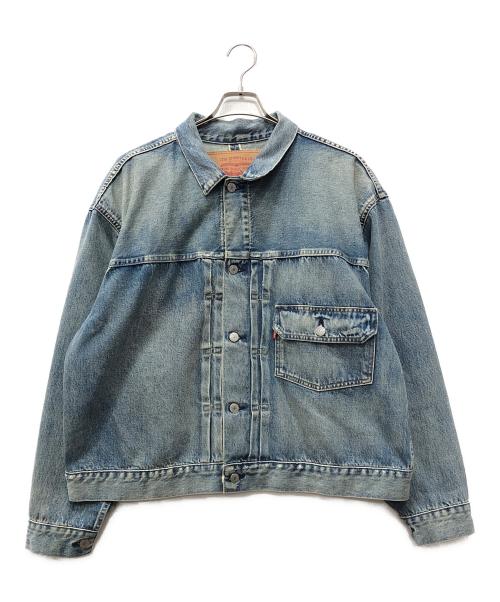 LEVI'S（リーバイス）LEVI'S (リーバイス) BEAMS (ビームス) SUPER WIDE TRUCKER JACKET ブルー サイズ:Lの古着・服飾アイテム