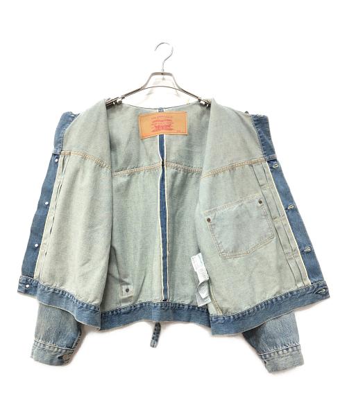LEVI'S（リーバイス）LEVI'S (リーバイス) BEAMS (ビームス) SUPER WIDE TRUCKER JACKET ブルー サイズ:Lの古着・服飾アイテム