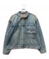 LEVI'S（リーバイス）の古着「SUPER WIDE TRUCKER JACKET」｜ブルー