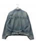 LEVI'S (リーバイス) BEAMS (ビームス) SUPER WIDE TRUCKER JACKET ブルー サイズ:L：24000円