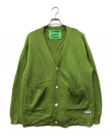中古・古着通販】TTT MSW (ティー) standard knit cardigan グリーン