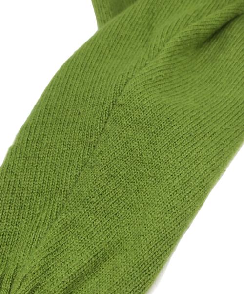 TTT MSW（ティー）TTT MSW (ティー) standard knit cardigan グリーン サイズ:Lの古着・服飾アイテム