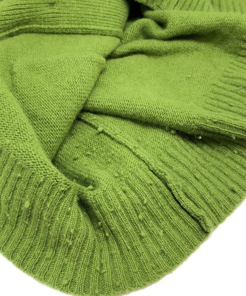 TTT MSW（ティー）TTT MSW (ティー) standard knit cardigan グリーン サイズ:Lの古着・服飾アイテム