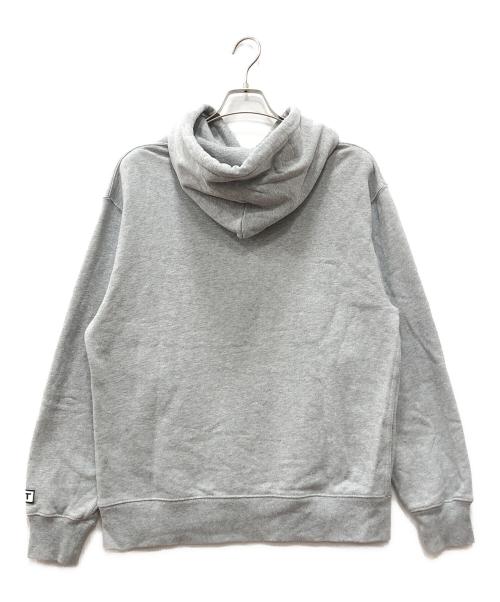 TTT MSW（ティー モダンストリートウェア）TTT MSW (ティー) プルオーバーパーカー グレー サイズ:Lの古着・服飾アイテム