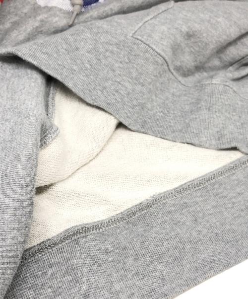 TTT MSW（ティー モダンストリートウェア）TTT MSW (ティー) プルオーバーパーカー グレー サイズ:Lの古着・服飾アイテム