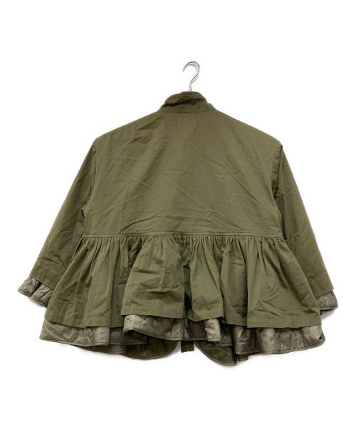 CAROLINA GLASER（カロリナ グレイサー）CAROLINA GLASER (カロリナ グレイサー) アンサンブル ブルゾン カーキ サイズ:下記参照の古着・服飾アイテム