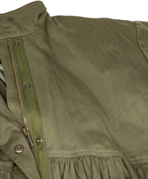 CAROLINA GLASER（カロリナ グレイサー）CAROLINA GLASER (カロリナ グレイサー) アンサンブル ブルゾン カーキ サイズ:下記参照の古着・服飾アイテム