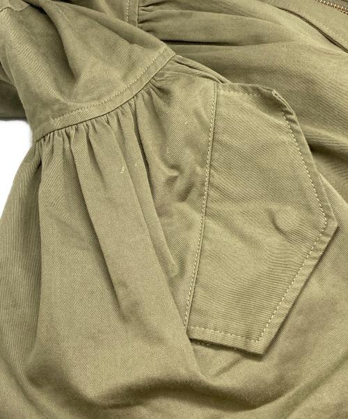 CAROLINA GLASER（カロリナ グレイサー）CAROLINA GLASER (カロリナ グレイサー) アンサンブル ブルゾン カーキ サイズ:下記参照の古着・服飾アイテム