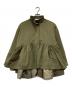 CAROLINA GLASER（カロリナ グレイサー）の古着「アンサンブル ブルゾン」｜カーキ