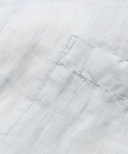 MACPHEE（マカフィー）MACPHEE (マカフィー) ラミーソリッド シングルジャケット ブルー サイズ:36の古着・服飾アイテム