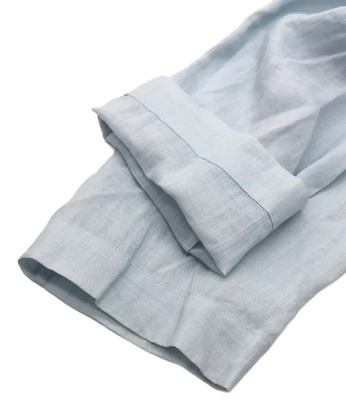 MACPHEE（マカフィー）MACPHEE (マカフィー) ラミーソリッド シングルジャケット ブルー サイズ:36の古着・服飾アイテム