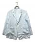MACPHEE（マカフィー）の古着「ラミーソリッド シングルジャケット」｜ブルー