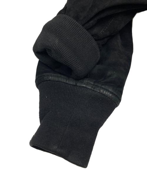 DIESEL（ディーゼル）DIESEL (ディーゼル) 切替ボンバージャケット ブラック サイズ:Sの古着・服飾アイテム