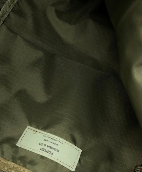 PORTER（ポーター）PORTER (ポーター) UNIT SHOULDER BAG L オリーブ サイズ:下記参照の古着・服飾アイテム