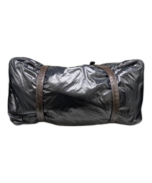 BOTTEGA VENETA（ボッテガベネタ）BOTTEGA VENETA (ボッテガベネタ) ナイロンレザーボストンバッグ ブラック サイズ:下記参照の古着・服飾アイテム