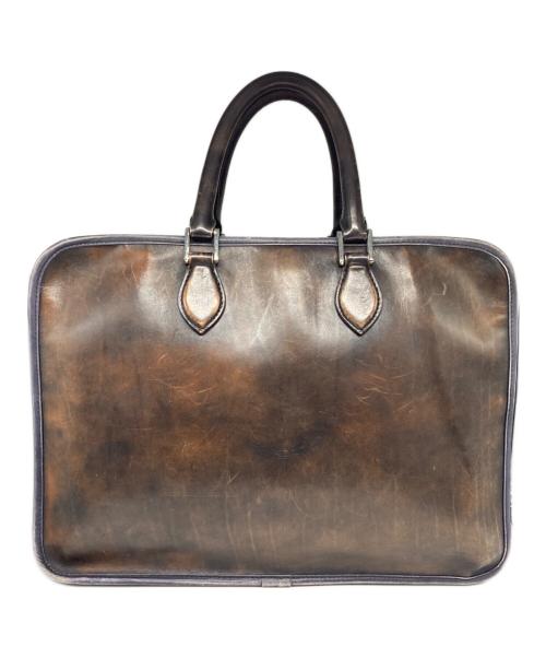 Berluti（ベルルッティ）Berluti (ベルルッティ) レザーブリーフケース ブラウン サイズ:下記参照の古着・服飾アイテム