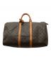 LOUIS VUITTON（ルイ ヴィトン）の古着「モノグラムトラベルバッグ」｜ブラウン
