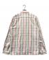 Supreme (シュプリーム) PLAID FLANNEL ZIP UP SHIRT ピンク サイズ:L：14000円