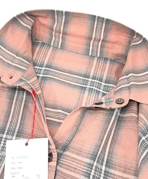 MAISON SPECIAL（メゾンスペシャル）MAISON SPECIAL (メゾンスペシャル) Reversible Voile Shirt ピンク サイズ:FREE 未使用品の古着・服飾アイテム