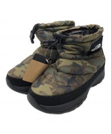 THE NORTH FACE（ザ ノース フェイス）の古着「ヌプシ ブーティ ウォータープルーフ ロゴ ショート スペシャルエディション」｜ブラック
