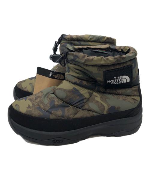 THE NORTH FACE（ザ ノース フェイス）THE NORTH FACE (ザ ノース フェイス) ヌプシ ブーティ ウォータープルーフ ロゴ ショート スペシャルエディション ブラック サイズ:24cm 未使用品の古着・服飾アイテム