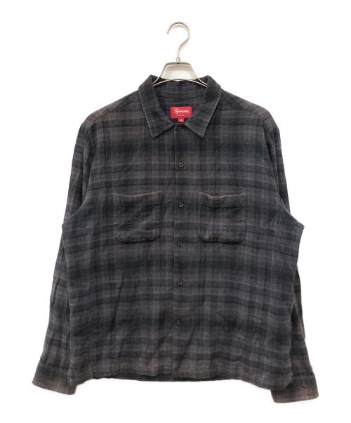 SUPREME（シュプリーム）SUPREME (シュプリーム) Plaid Flannel Shirt ブラック サイズ:Mの古着・服飾アイテム