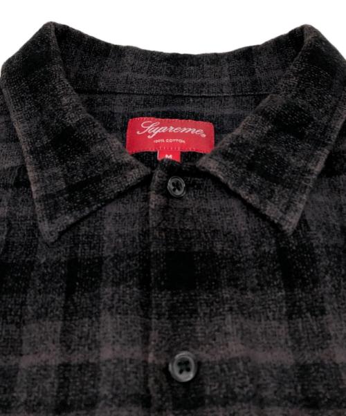 SUPREME（シュプリーム）SUPREME (シュプリーム) Plaid Flannel Shirt ブラック サイズ:Mの古着・服飾アイテム