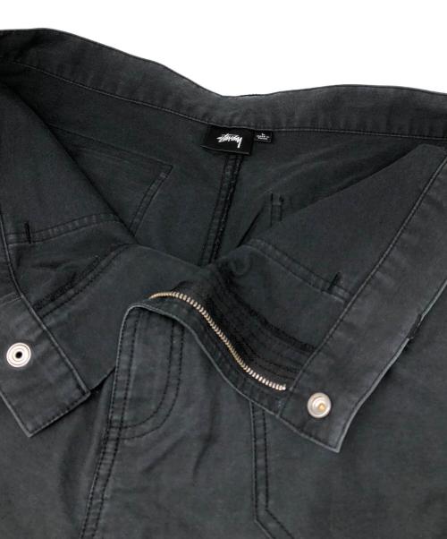 stussy（ステューシー）stussy (ステューシー) NYCO FLIGHT PANT ブラック サイズ:Lの古着・服飾アイテム