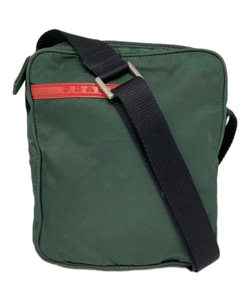 PRADA SPORTS（プラダスポーツ）PRADA SPORTS (プラダスポーツ) ナイロンショルダーバッグ グリーン サイズ:下記参照の古着・服飾アイテム