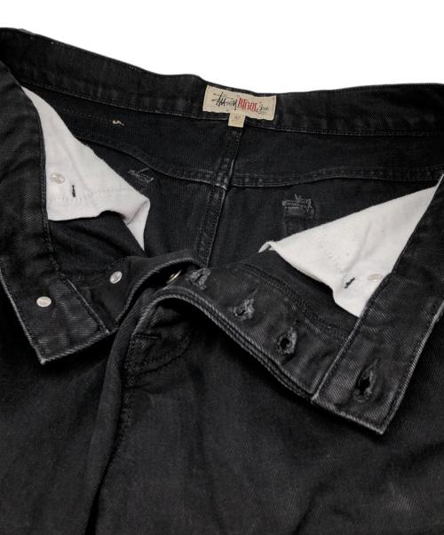 stussy（ステューシー）stussy (ステューシー) BIG OL' JEAN DENIM ブラック サイズ:32の古着・服飾アイテム
