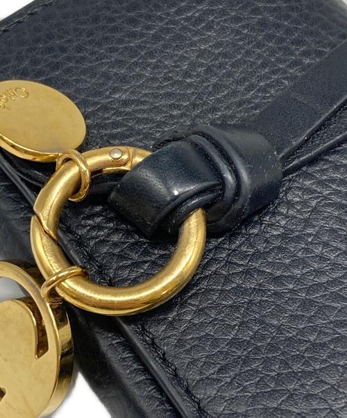 Chloe（クロエ）Chloe (クロエ) SMALL ALPHABET TRI FOLD ブラック サイズ:下記参照の古着・服飾アイテム