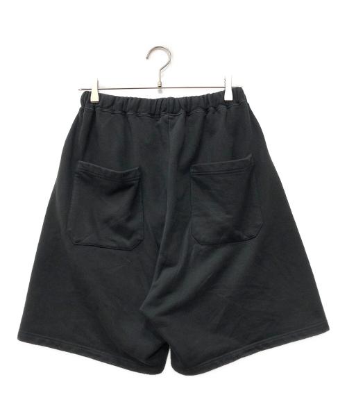 ANCELLM（アンセルム）ANCELLM (アンセルム) TUCK SWEAT SHORTS/BLACK ブラック サイズ:1の古着・服飾アイテム