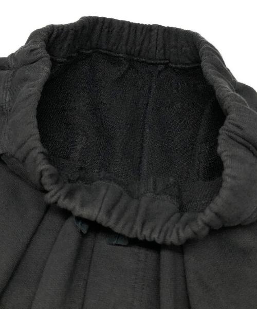 ANCELLM（アンセルム）ANCELLM (アンセルム) TUCK SWEAT SHORTS/BLACK ブラック サイズ:1の古着・服飾アイテム