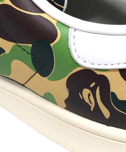 adidas（アディダス）adidas (アディダス) A BATHING APE (ア ベイシング エイプ) Stan Smith ABC Camoスニーカー カーキ サイズ:27.5cmの古着・服飾アイテム