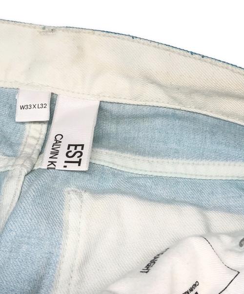 Calvin Klein Jeans（カルバンクラインジーンズ）Calvin Klein Jeans (カルバンクラインジーンズ) 205W39NYC ブルー サイズ:33の古着・服飾アイテム