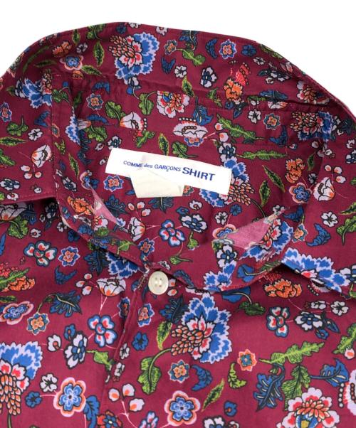 COMME des GARCONS SHIRT（コムデギャルソンシャツ）COMME des GARCONS SHIRT (コムデギャルソンシャツ) 長袖シャツ レッド サイズ:Mの古着・服飾アイテム