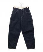 mina perhonenミナ ペルホネン）の古着「alwaysデニムパンツ」｜インディゴ