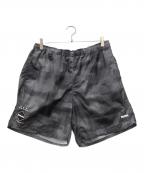 F.C.R.B.エフシーレアルブリストル）の古着「CAMO EASY SHORTS WOODLAND」｜グレー
