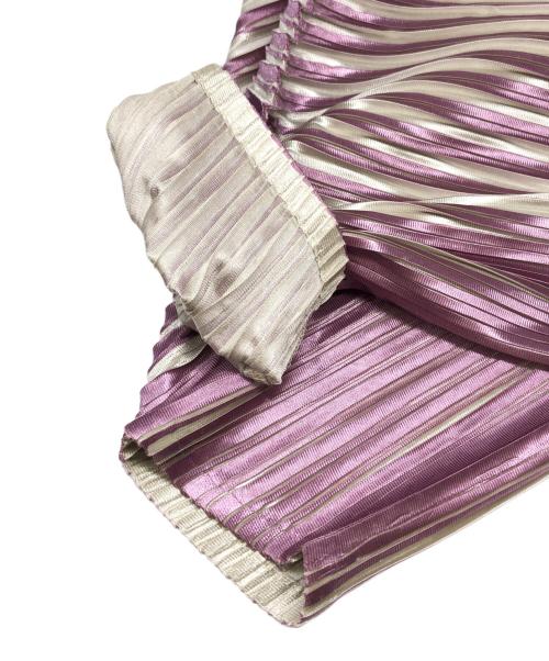 PLEATS PLEASE（プリーツプリーズ）PLEATS PLEASE (プリーツプリーズ) 変形カーディガン ピンク サイズ:下記参照の古着・服飾アイテム