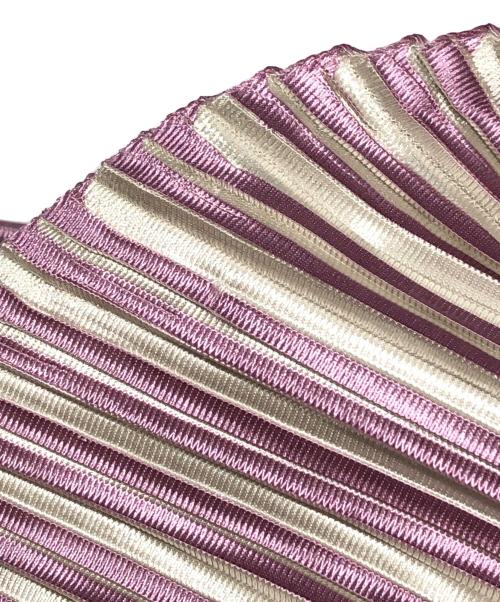 PLEATS PLEASE（プリーツプリーズ）PLEATS PLEASE (プリーツプリーズ) 変形カーディガン ピンク サイズ:下記参照の古着・服飾アイテム