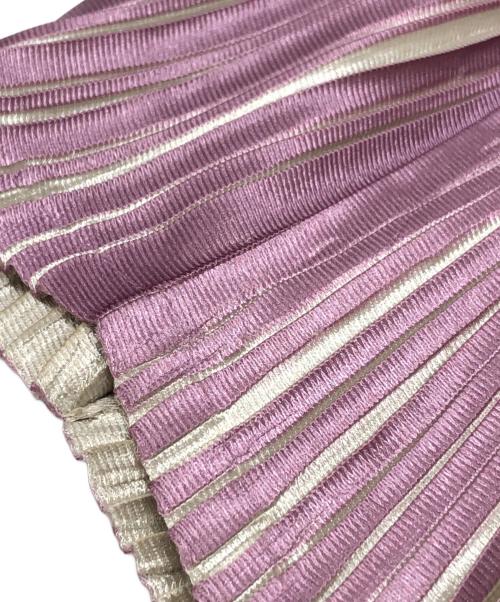 PLEATS PLEASE（プリーツプリーズ）PLEATS PLEASE (プリーツプリーズ) 変形カーディガン ピンク サイズ:下記参照の古着・服飾アイテム