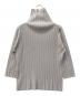 PLEATS PLEASE (プリーツプリーズ) プリーツカットソー グレー サイズ:3：11000円