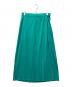 PLEATS PLEASE（プリーツプリーズ）の古着「プリーツスカート」｜グリーン